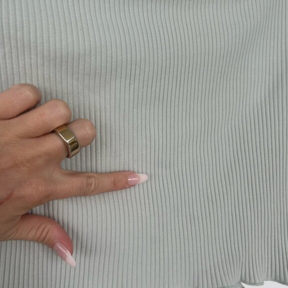 Ribbed Tie Top - Picture 4 of 5